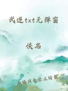 武逆txt无弹窗