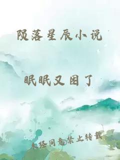 陨落星辰小说